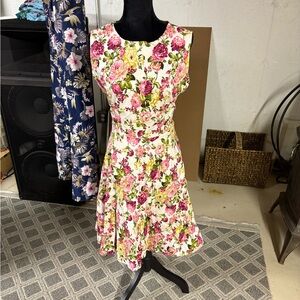 Floral Sleeveless Dress